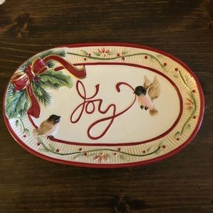 Fitz and Floyd Sentiment Tray 2011